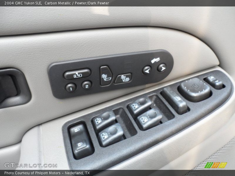 Carbon Metallic / Pewter/Dark Pewter 2004 GMC Yukon SLE