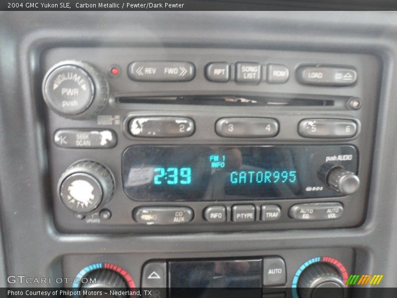 Carbon Metallic / Pewter/Dark Pewter 2004 GMC Yukon SLE
