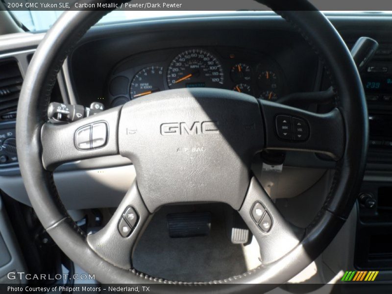 Carbon Metallic / Pewter/Dark Pewter 2004 GMC Yukon SLE