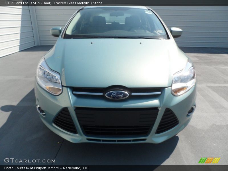 Frosted Glass Metallic / Stone 2012 Ford Focus SE 5-Door
