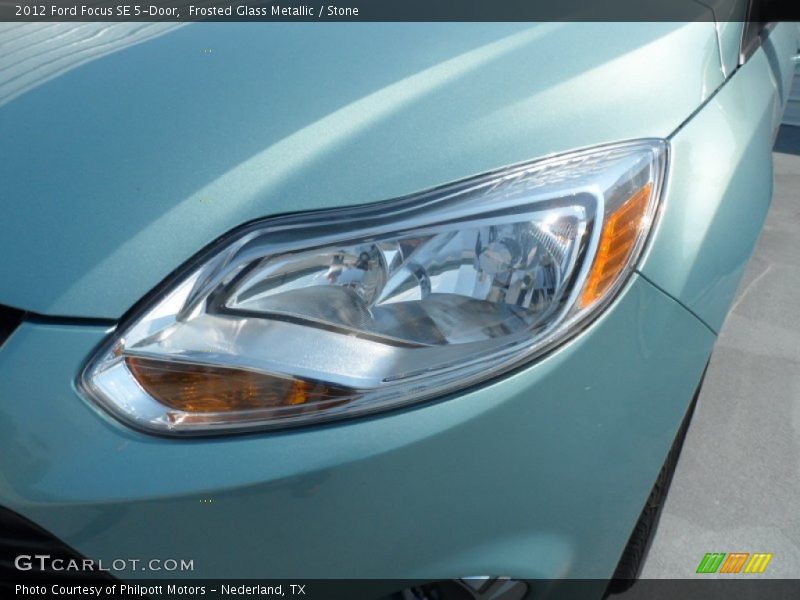 Frosted Glass Metallic / Stone 2012 Ford Focus SE 5-Door