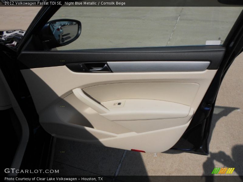 Night Blue Metallic / Cornsilk Beige 2012 Volkswagen Passat TDI SE
