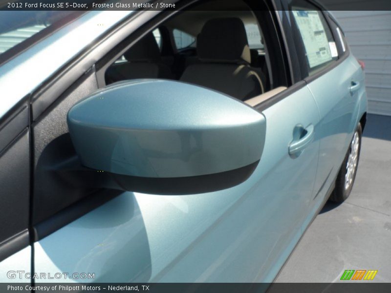 Frosted Glass Metallic / Stone 2012 Ford Focus SE 5-Door