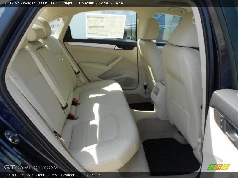 Night Blue Metallic / Cornsilk Beige 2012 Volkswagen Passat TDI SE