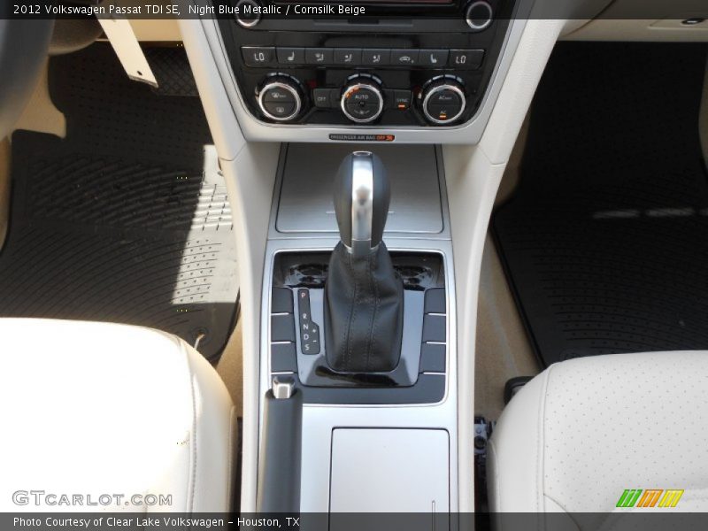 Night Blue Metallic / Cornsilk Beige 2012 Volkswagen Passat TDI SE