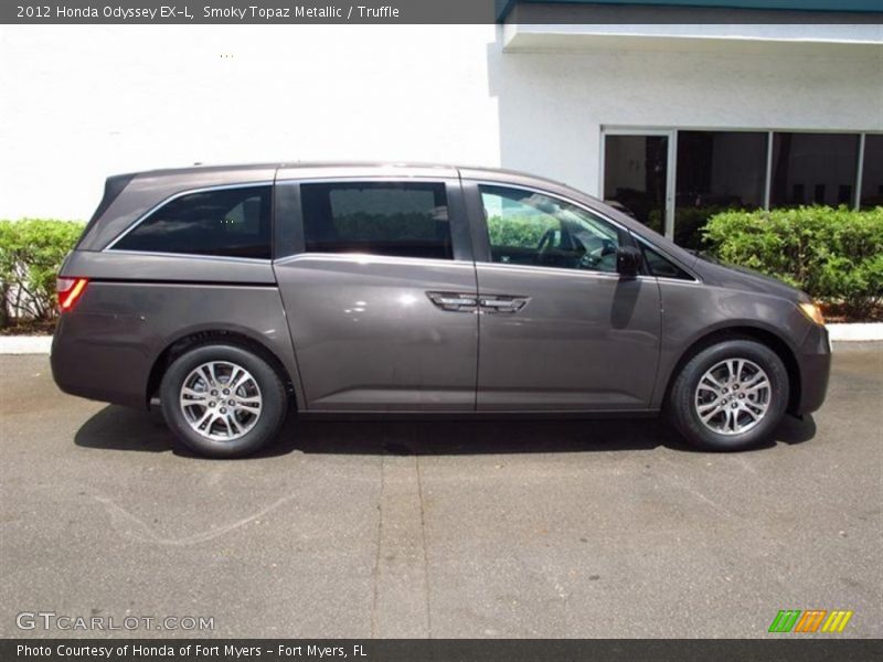 Smoky Topaz Metallic / Truffle 2012 Honda Odyssey EX-L