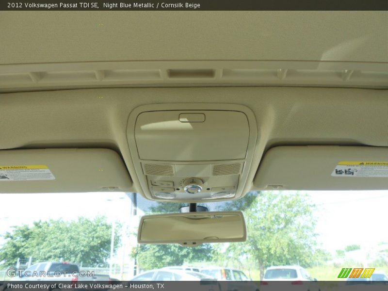 Night Blue Metallic / Cornsilk Beige 2012 Volkswagen Passat TDI SE