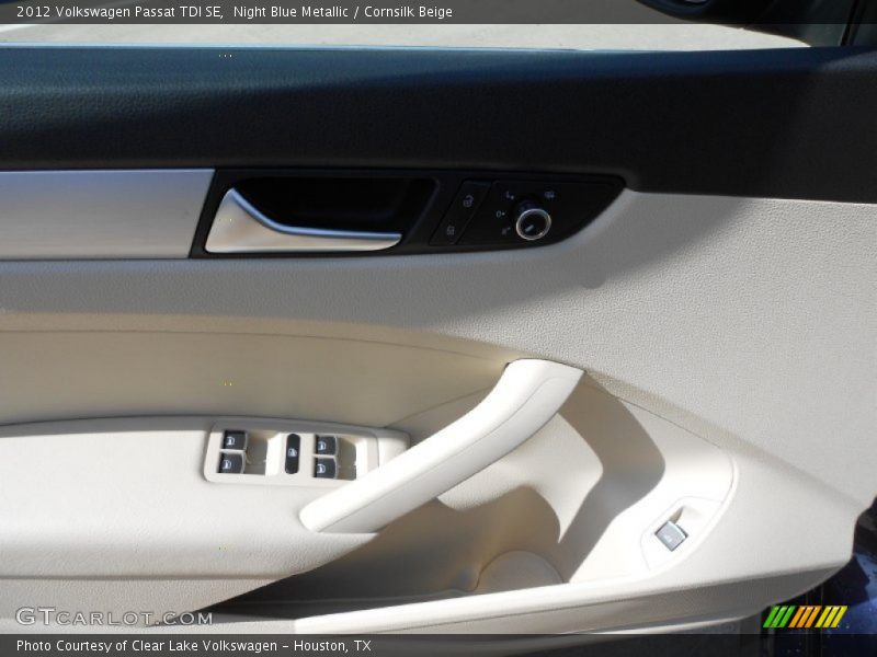 Night Blue Metallic / Cornsilk Beige 2012 Volkswagen Passat TDI SE