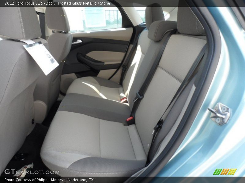 Rear Seat of 2012 Focus SE 5-Door