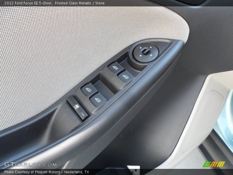 Frosted Glass Metallic / Stone 2012 Ford Focus SE 5-Door