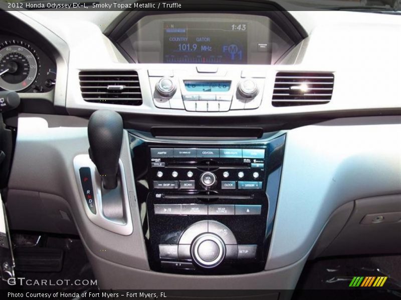 Smoky Topaz Metallic / Truffle 2012 Honda Odyssey EX-L