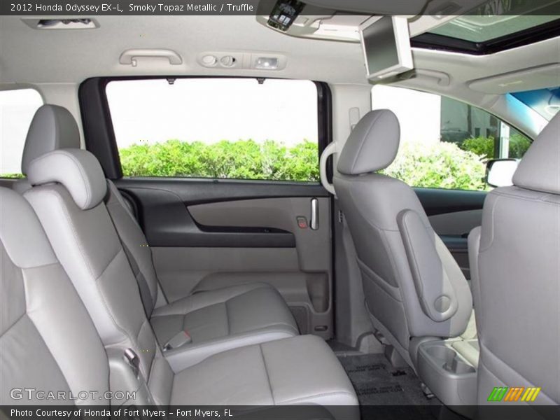 Smoky Topaz Metallic / Truffle 2012 Honda Odyssey EX-L
