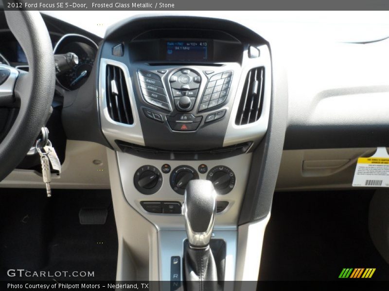 Frosted Glass Metallic / Stone 2012 Ford Focus SE 5-Door