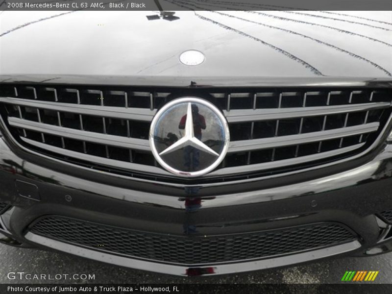 Black / Black 2008 Mercedes-Benz CL 63 AMG