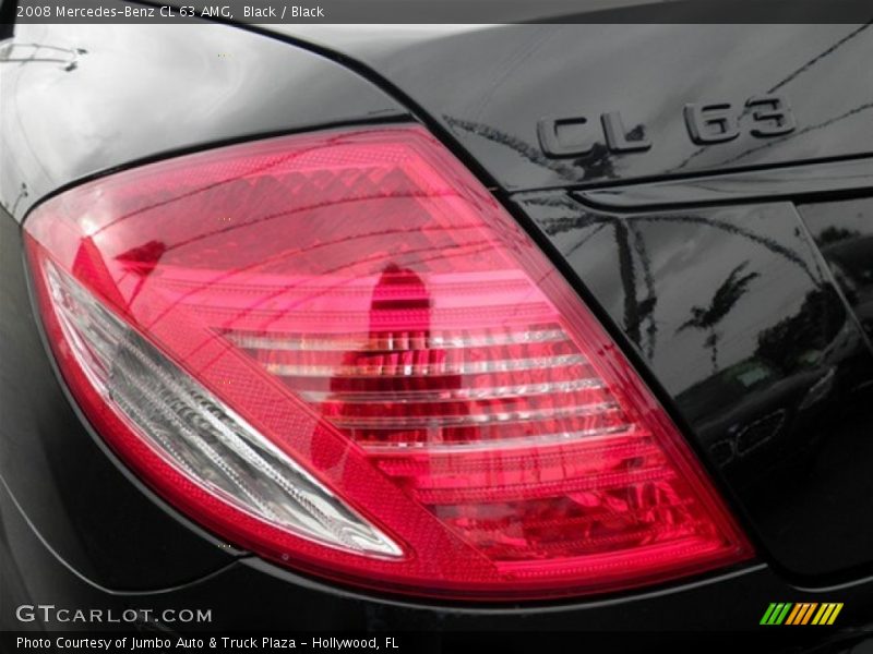 Black / Black 2008 Mercedes-Benz CL 63 AMG