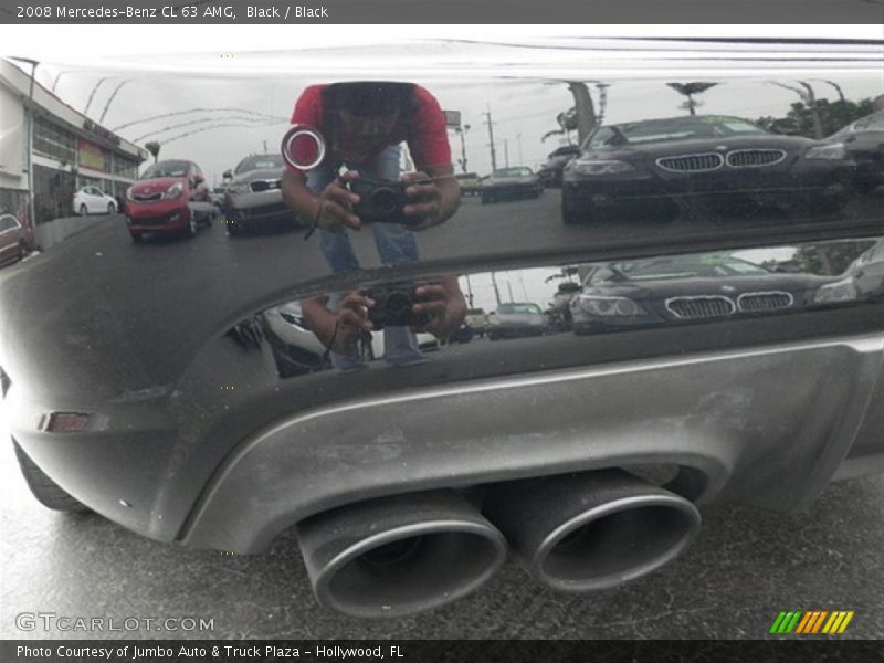 Black / Black 2008 Mercedes-Benz CL 63 AMG