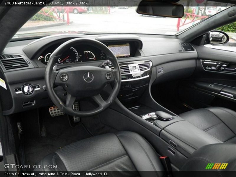 Black Interior - 2008 CL 63 AMG 