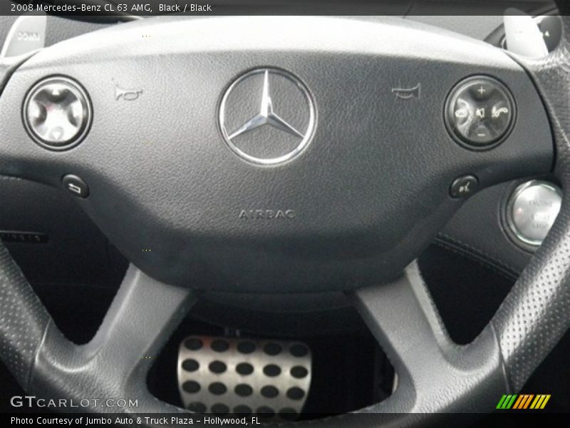 Black / Black 2008 Mercedes-Benz CL 63 AMG