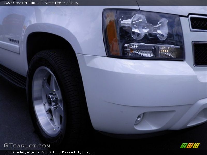 Summit White / Ebony 2007 Chevrolet Tahoe LT