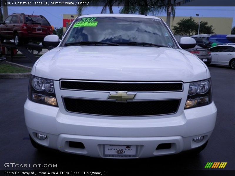 Summit White / Ebony 2007 Chevrolet Tahoe LT