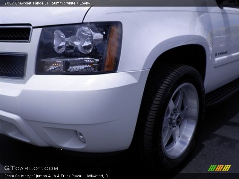 Summit White / Ebony 2007 Chevrolet Tahoe LT