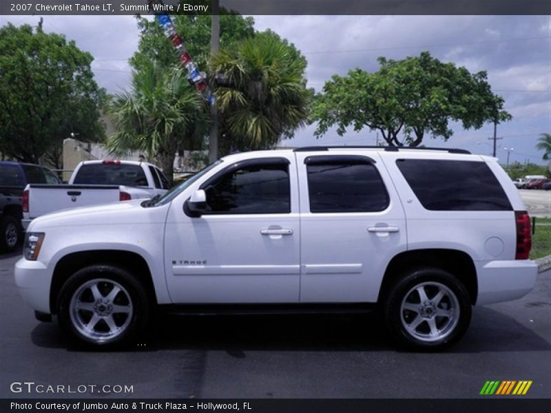 Summit White / Ebony 2007 Chevrolet Tahoe LT