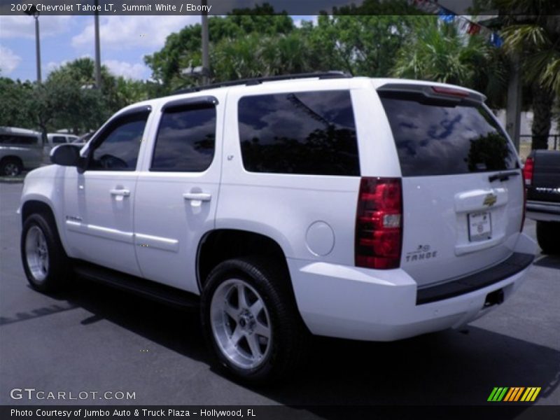 Summit White / Ebony 2007 Chevrolet Tahoe LT