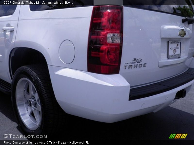 Summit White / Ebony 2007 Chevrolet Tahoe LT