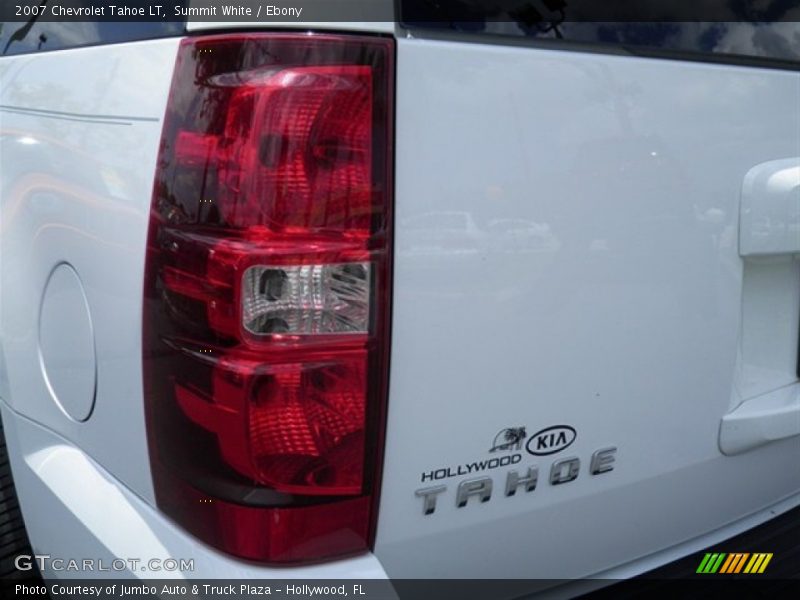 Summit White / Ebony 2007 Chevrolet Tahoe LT