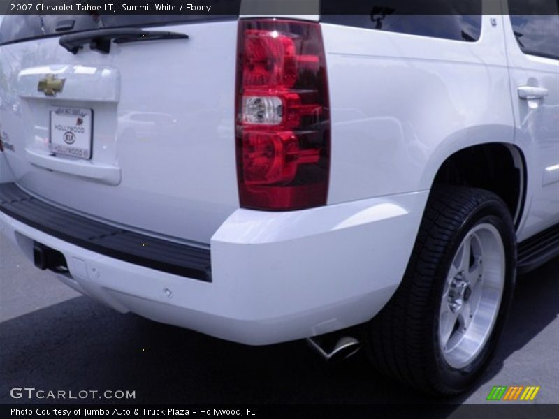 Summit White / Ebony 2007 Chevrolet Tahoe LT