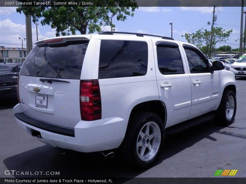 Summit White / Ebony 2007 Chevrolet Tahoe LT
