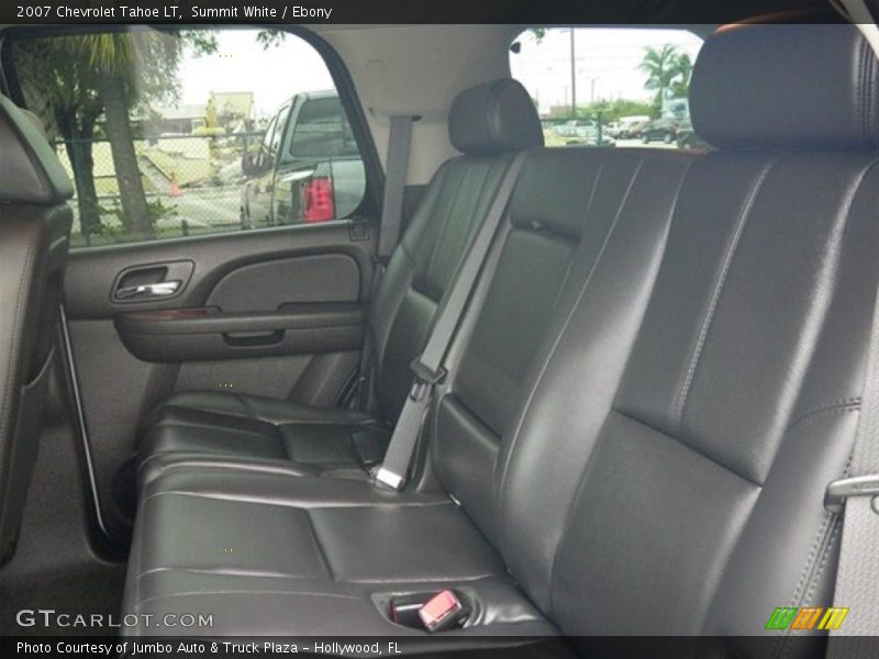 Summit White / Ebony 2007 Chevrolet Tahoe LT