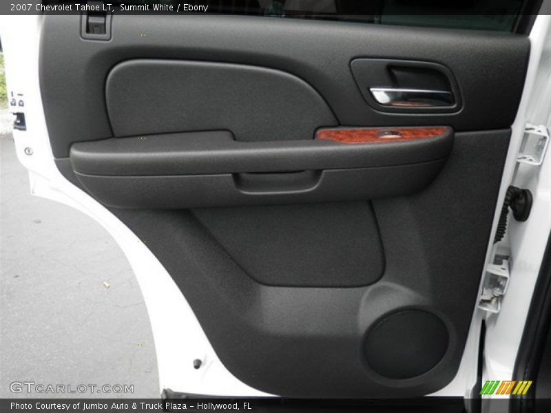Summit White / Ebony 2007 Chevrolet Tahoe LT
