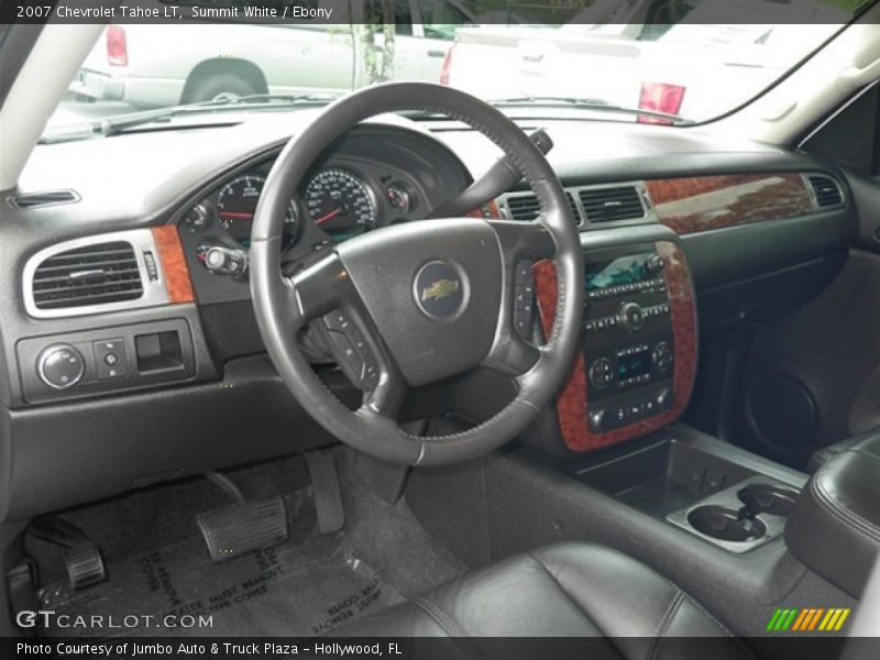 Summit White / Ebony 2007 Chevrolet Tahoe LT