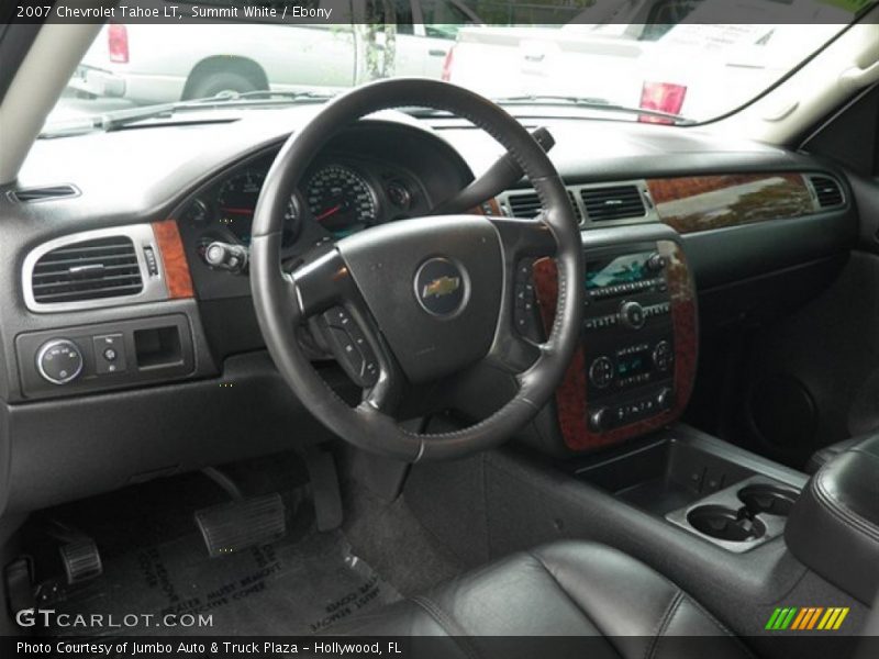 Summit White / Ebony 2007 Chevrolet Tahoe LT