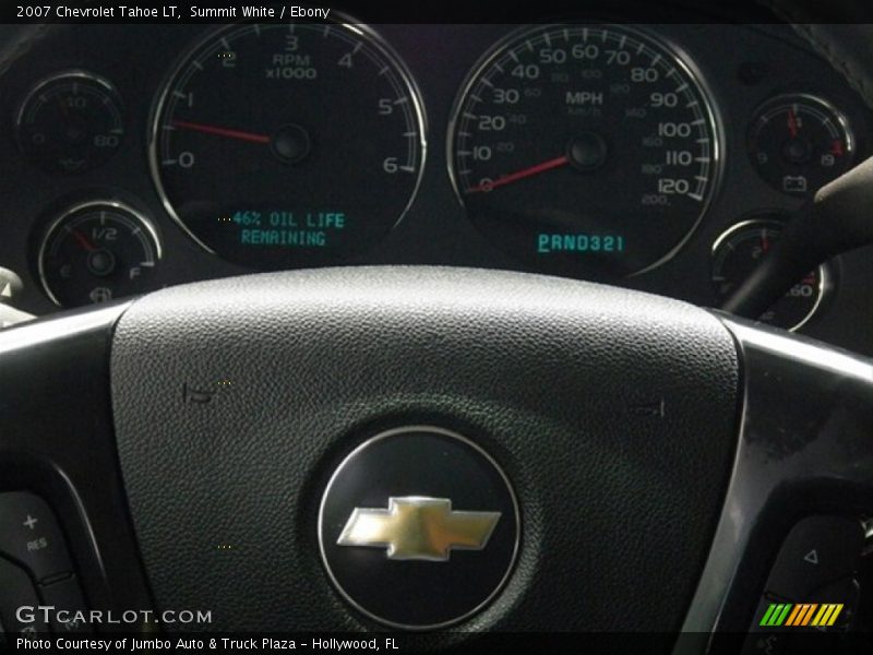 Summit White / Ebony 2007 Chevrolet Tahoe LT