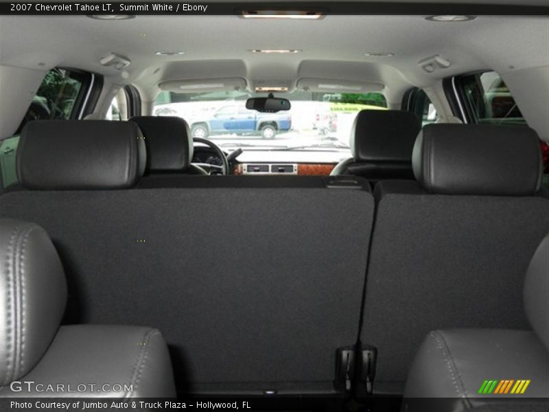 Summit White / Ebony 2007 Chevrolet Tahoe LT