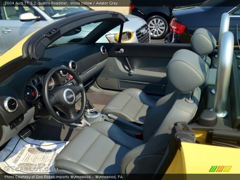 2004 TT 3.2 quattro Roadster Aviator Grey Interior