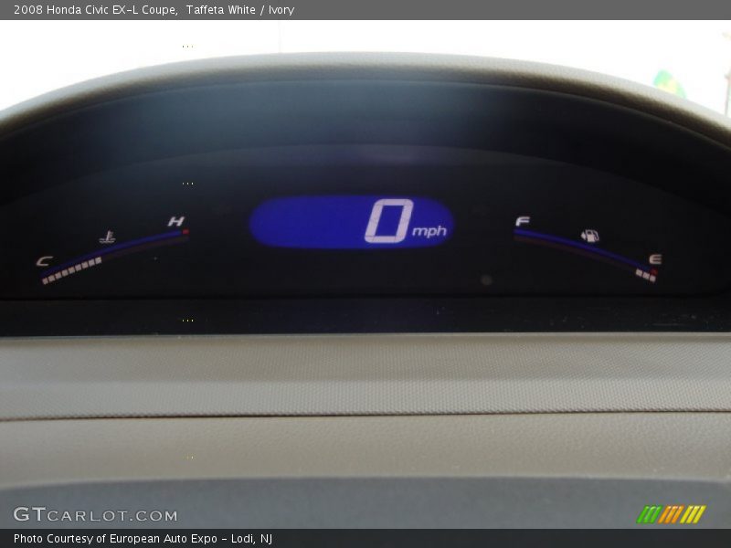 Taffeta White / Ivory 2008 Honda Civic EX-L Coupe