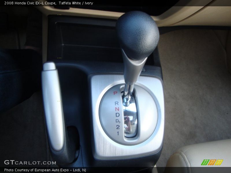 Taffeta White / Ivory 2008 Honda Civic EX-L Coupe