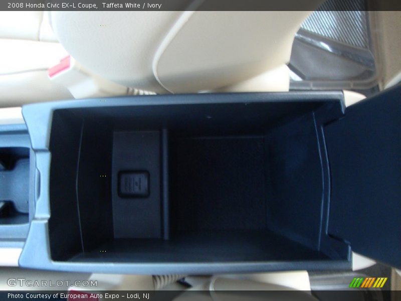 Taffeta White / Ivory 2008 Honda Civic EX-L Coupe
