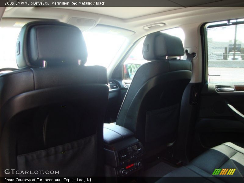 Vermillion Red Metallic / Black 2009 BMW X5 xDrive30i