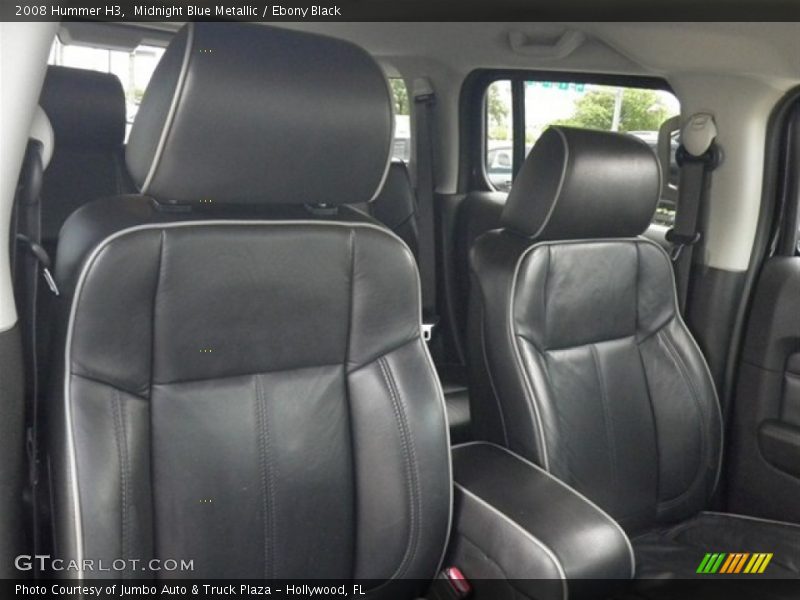 Midnight Blue Metallic / Ebony Black 2008 Hummer H3