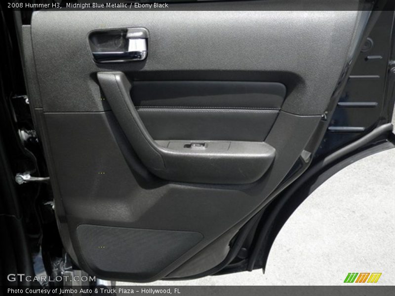 Midnight Blue Metallic / Ebony Black 2008 Hummer H3