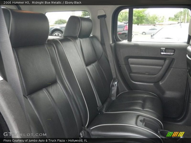 Midnight Blue Metallic / Ebony Black 2008 Hummer H3