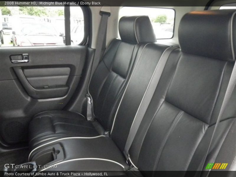 Midnight Blue Metallic / Ebony Black 2008 Hummer H3