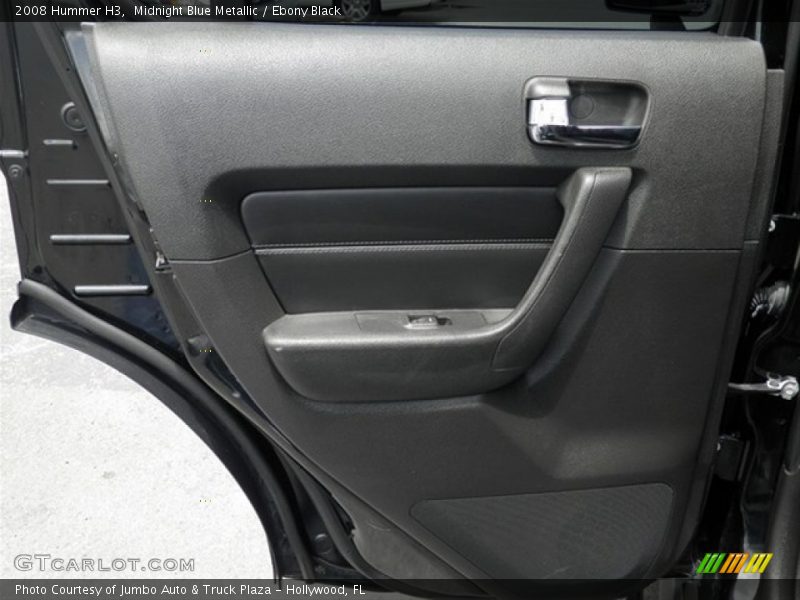 Midnight Blue Metallic / Ebony Black 2008 Hummer H3