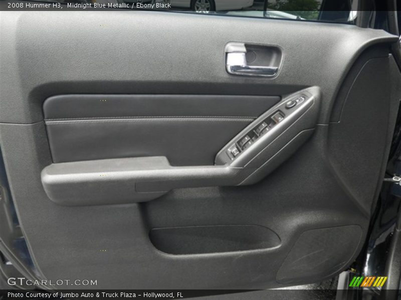 Midnight Blue Metallic / Ebony Black 2008 Hummer H3