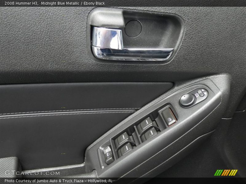 Midnight Blue Metallic / Ebony Black 2008 Hummer H3