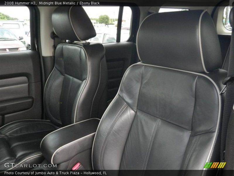 Midnight Blue Metallic / Ebony Black 2008 Hummer H3